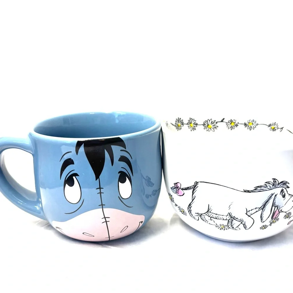 Disney Whinny the Pooh and Friends Mugs Large and Larger